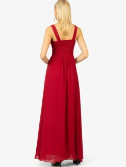 Kraimod Kleider*Damen Abendkleid rot uni