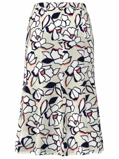 Frank Walder Röcke*Damen A-Linien Rock mehrfarbig gemustert