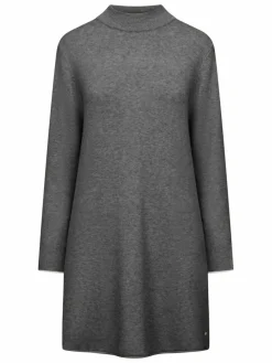 Frieda & Freddies Kleider*Damen A-Linien-Kleid grau uni