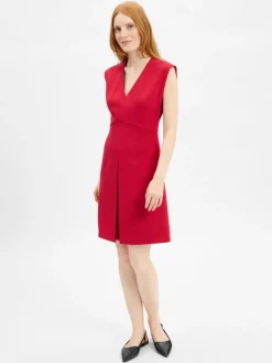 HUGO Kleider*Damen A-Linien-Kleid - Kilama rot uni