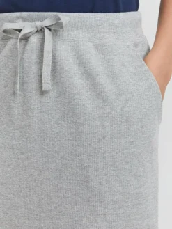 OXMO Röcke*Damen A-Linien-Rock - OXLou hellgrau uni