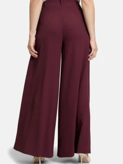 Vera Mont Hosen*Damen Anzughose bordeaux uni