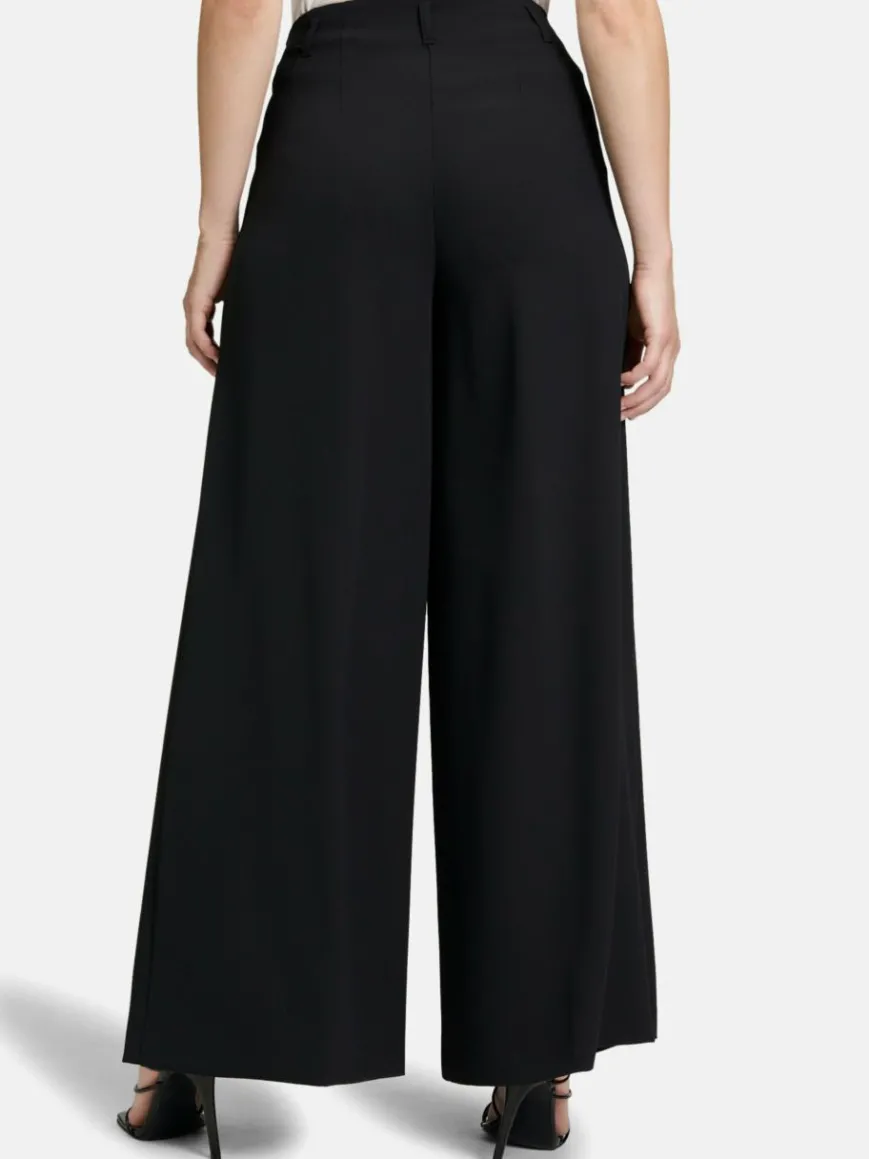 Vera Mont Hosen*Damen Anzughose schwarz uni