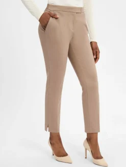 BOSS Hosen*Damen Anzughose - Tapria-Crop taupe uni