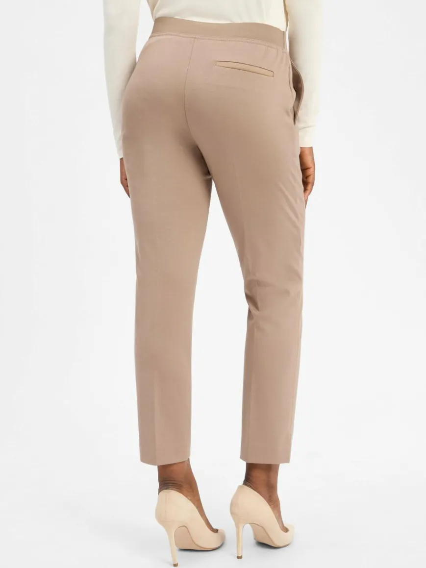 BOSS Hosen*Damen Anzughose - Tapria-Crop taupe uni