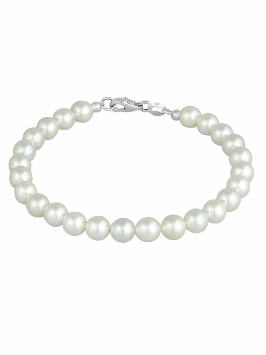 Elli Schmuck*Damen Armband weiß uni