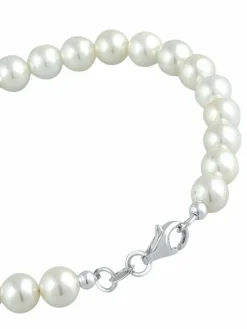 Elli Schmuck*Damen Armband weiß uni