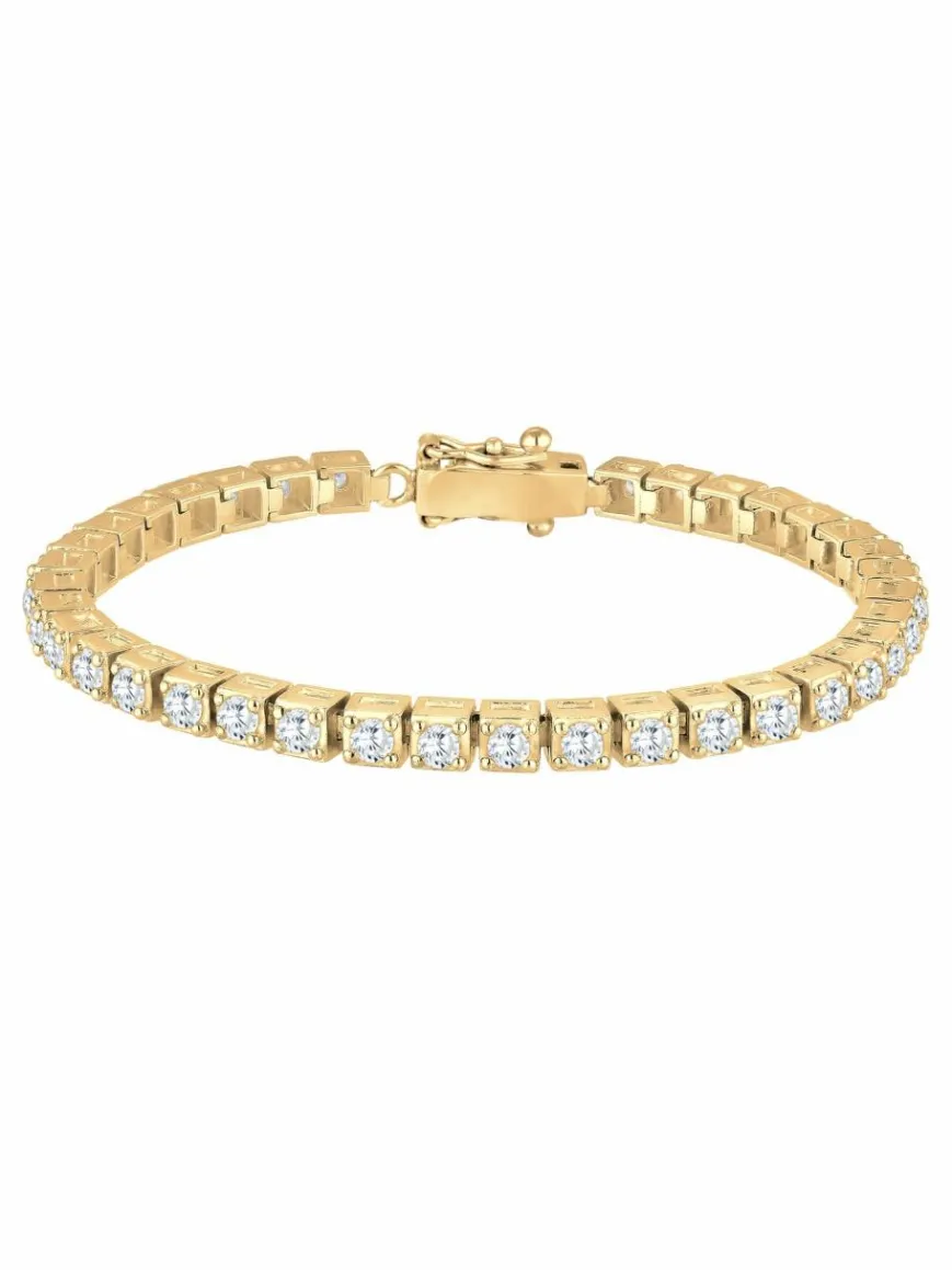 Elli PREMIUM Schmuck*Damen Armband gold uni