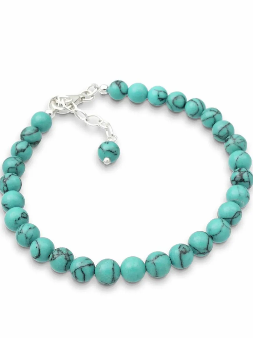 Elli Schmuck*Damen Armband türkis uni