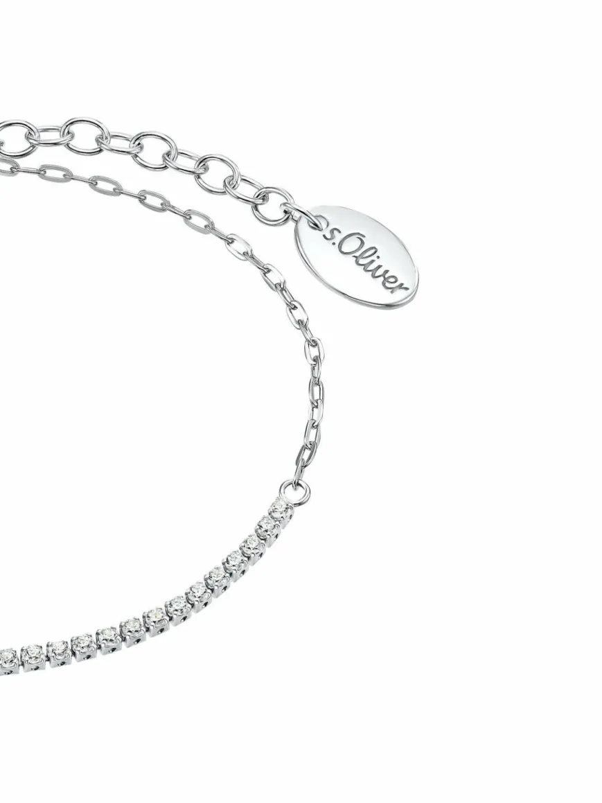 s.Oliver Schmuck*Damen Armband silber uni