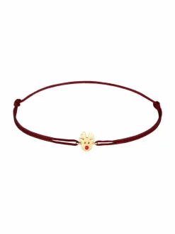 Elli Schmuck*Damen Armband rot uni