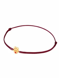 Elli Schmuck*Damen Armband rot uni