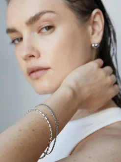 Echtzeit Schmuck*Damen Armband - The Glitter One silber uni