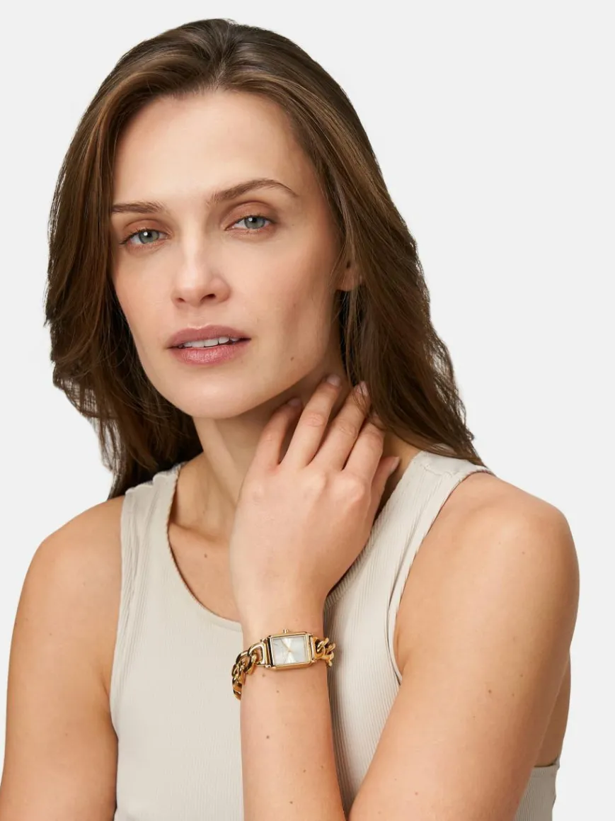 Tamaris Uhren*Damen Armbanduhr gold uni