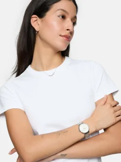 Tamaris Uhren*Damen Armbanduhr silber uni