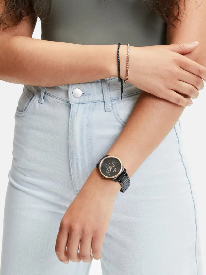 Liebeskind Berlin Uhren*Damen Armbanduhr schwarz uni