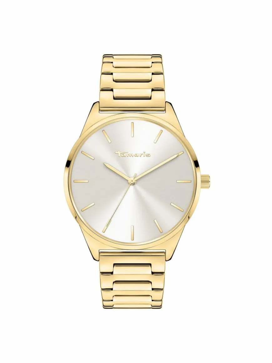 Tamaris Uhren*Damen Armbanduhr gold uni