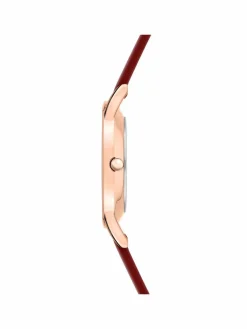 Tamaris Uhren*Damen Armbanduhr rot uni