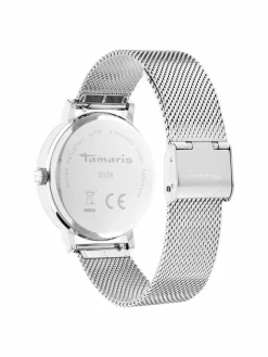 Tamaris Uhren*Damen Armbanduhr silber uni