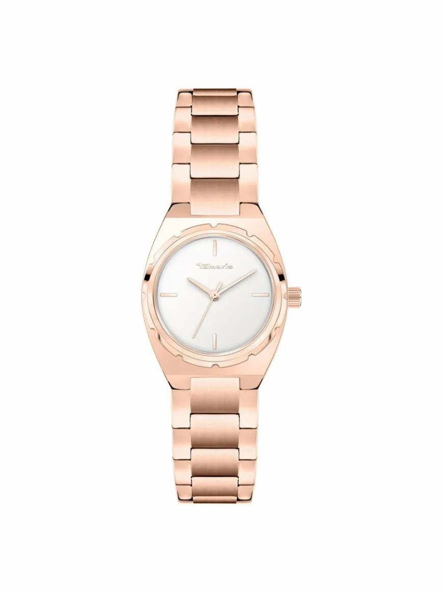 Tamaris Uhren*Damen Armbanduhr roségold uni