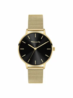 Tamaris Uhren*Damen Armbanduhr gold uni