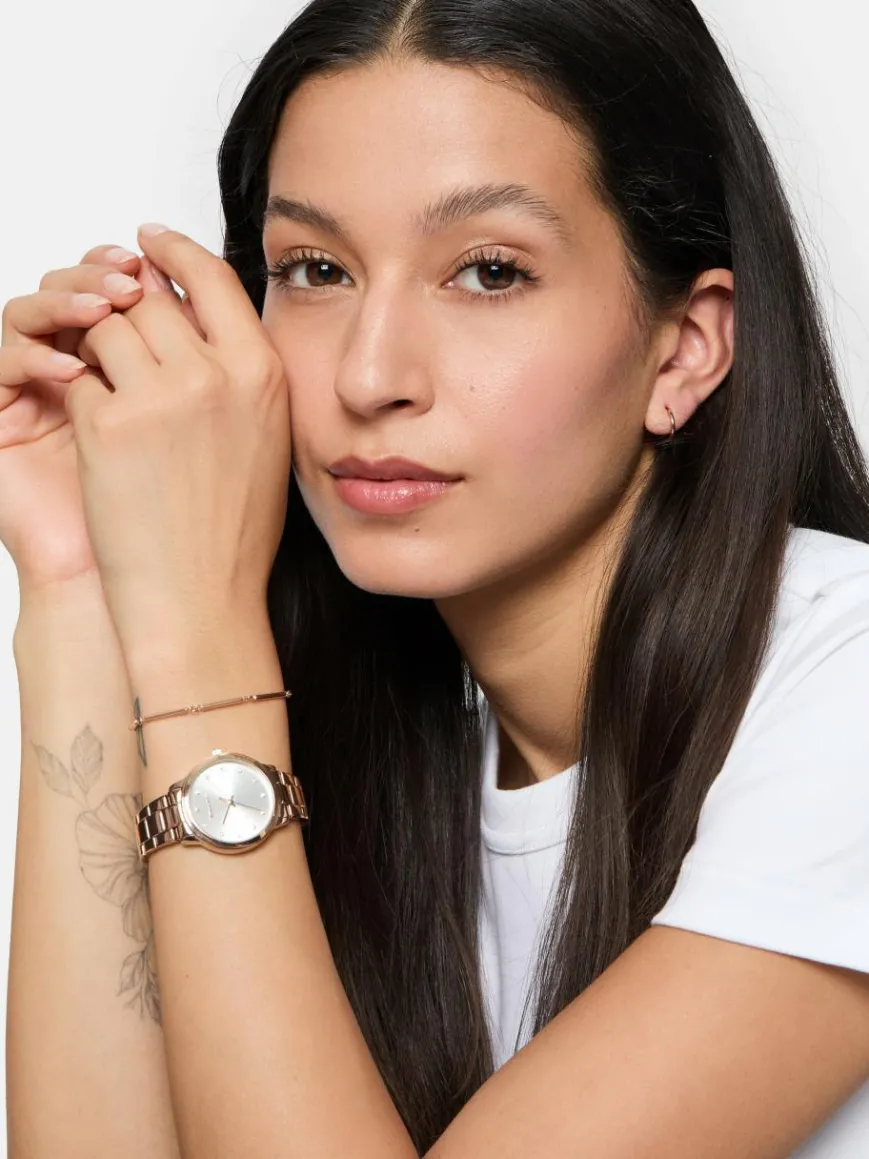 Tamaris Uhren*Damen Armbanduhr roségold uni