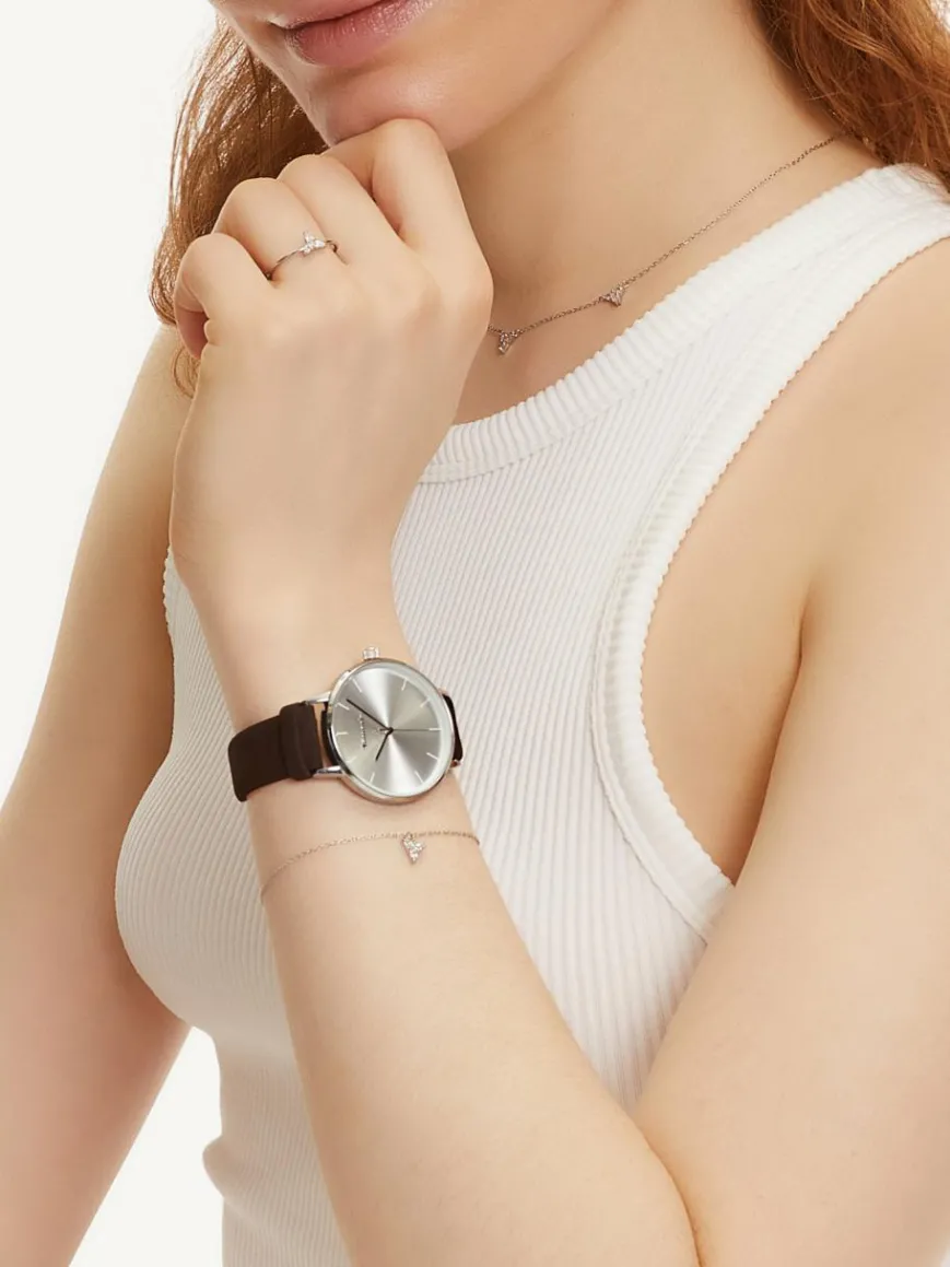 Tamaris Uhren*Damen Armbanduhr braun uni