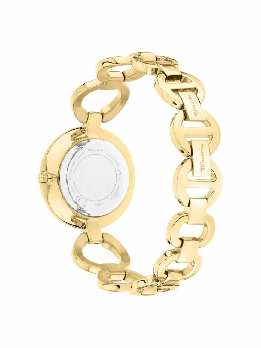 Tamaris Uhren*Damen Armbanduhr gold uni