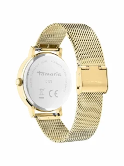 Tamaris Uhren*Damen Armbanduhr gold uni