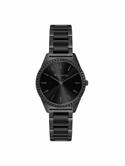 Tamaris Uhren*Damen Armbanduhr schwarz uni