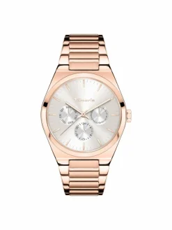 Tamaris Uhren*Damen Armbanduhr roségold uni