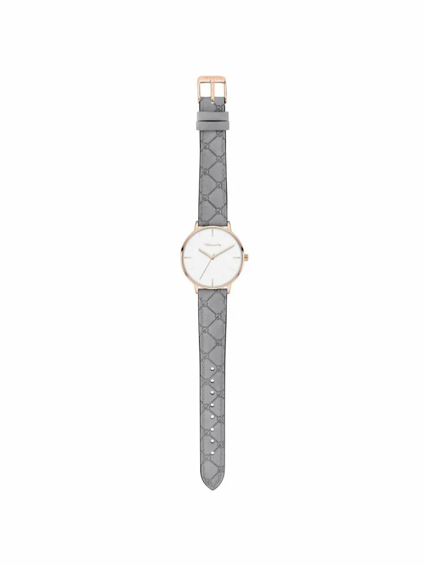 Tamaris Uhren*Damen Armbanduhr grau uni