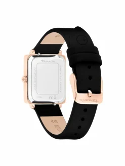 Tamaris Uhren*Damen Armbanduhr schwarz uni