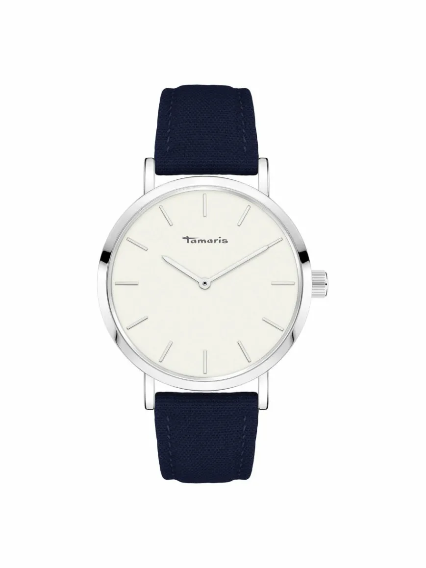 Tamaris Uhren*Damen Armbanduhr blau uni