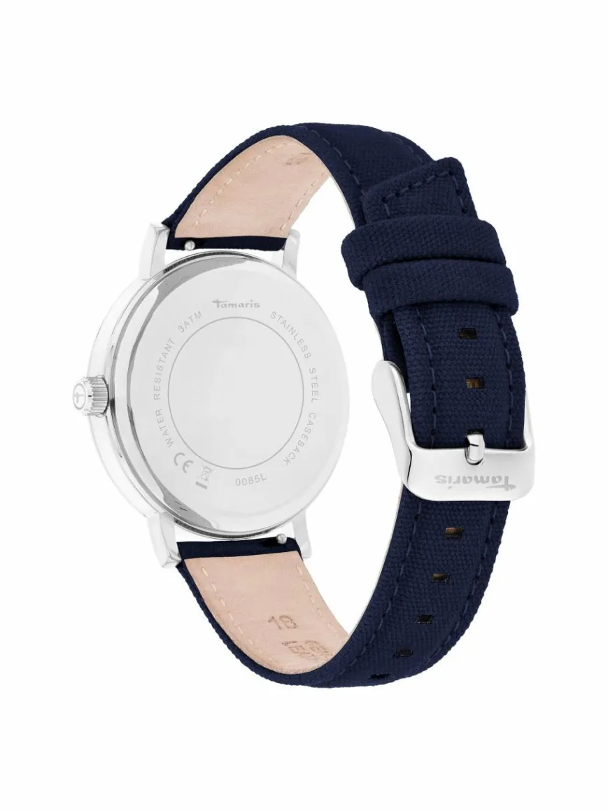 Tamaris Uhren*Damen Armbanduhr blau uni