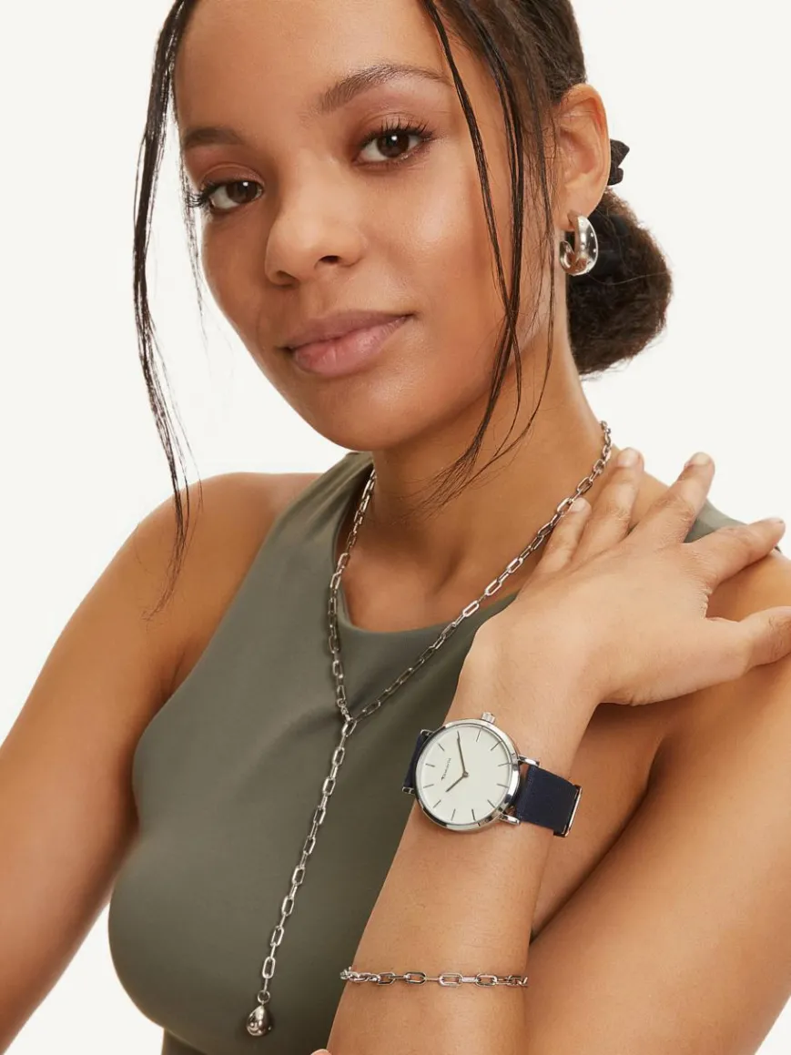 Tamaris Uhren*Damen Armbanduhr blau uni