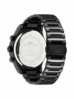 Fynch-Hatton Uhren*Damen Armbanduhr schwarz uni