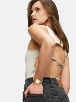 Tamaris Uhren*Damen Armbanduhr gold uni