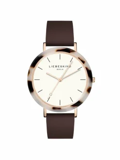 Liebeskind Berlin Uhren*Damen Armbanduhr schoko gemustert