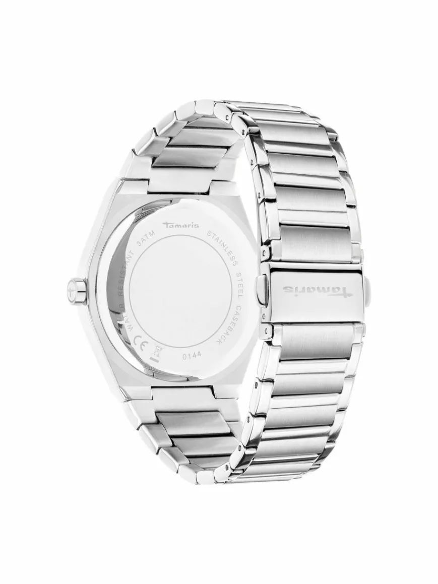 Tamaris Uhren*Damen Armbanduhr silber uni