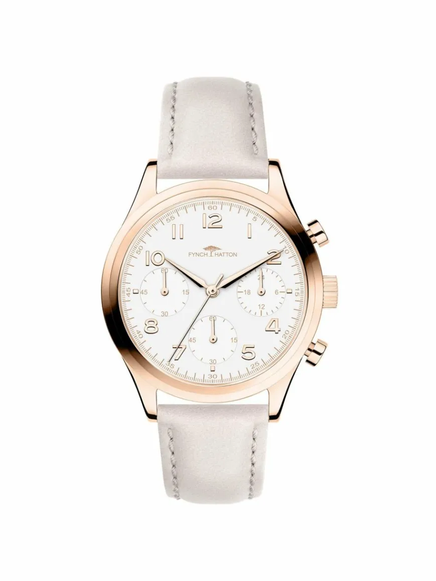 Fynch-Hatton Uhren*Damen Armbanduhr grau uni