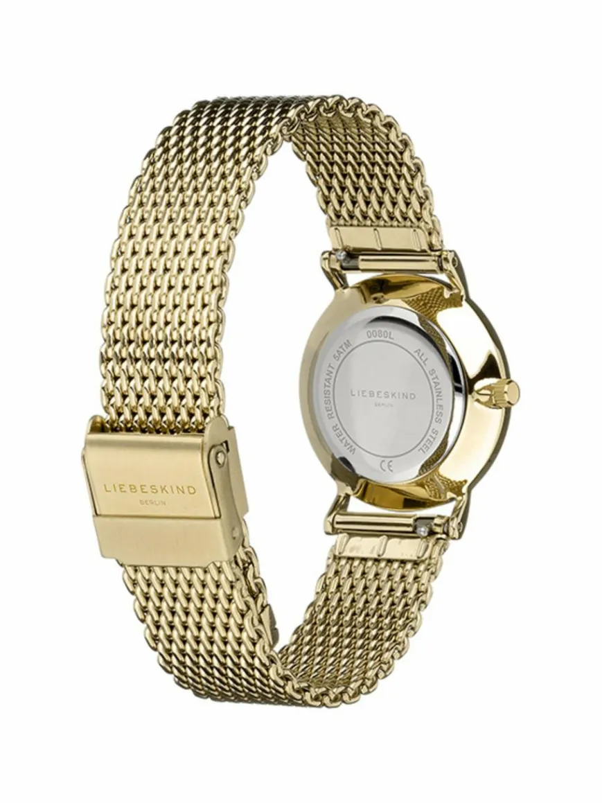 Liebeskind Berlin Uhren*Damen Armbanduhr gold uni