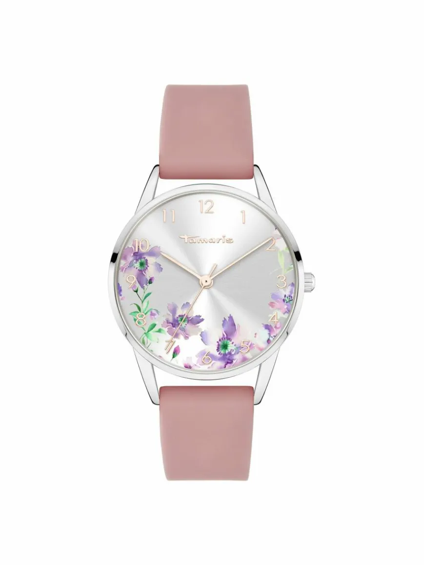 Tamaris Uhren*Damen Armbanduhr rosa uni