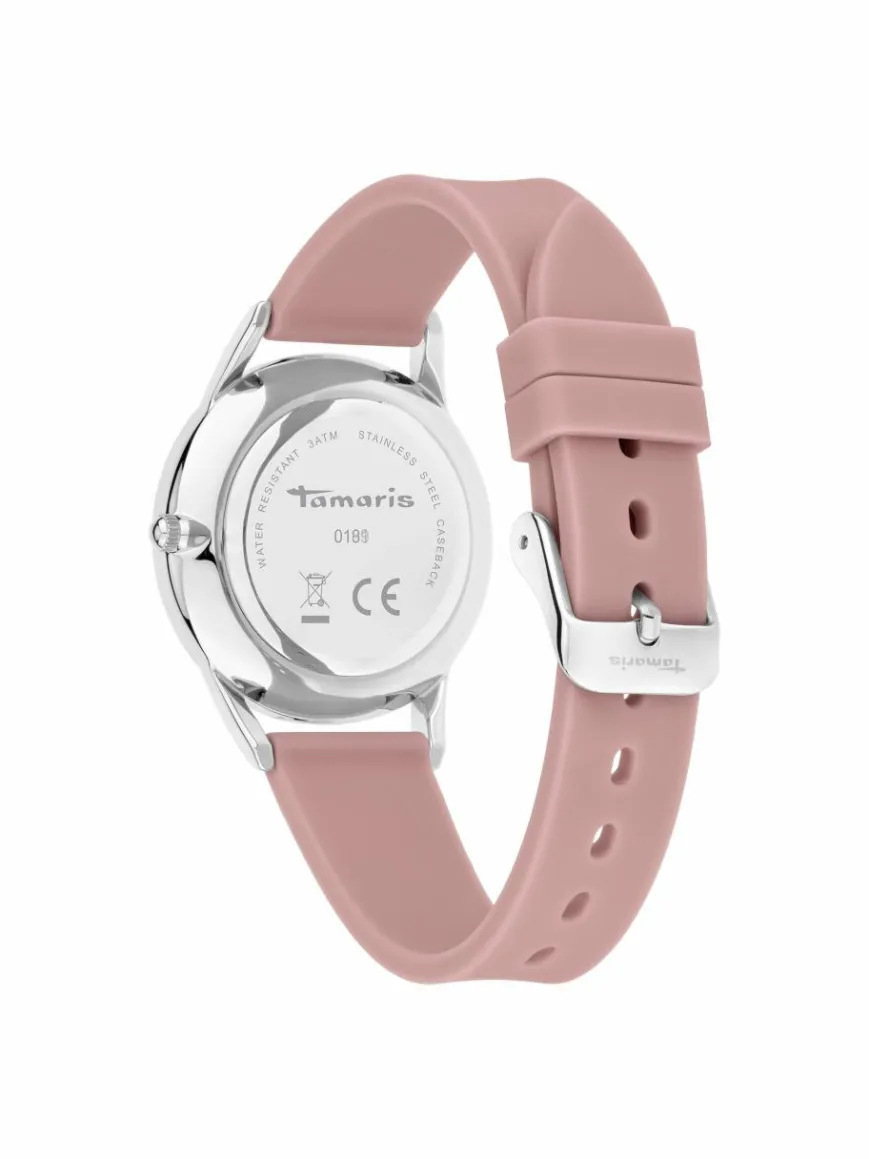Tamaris Uhren*Damen Armbanduhr rosa uni