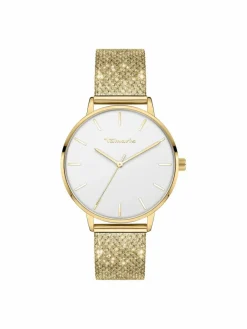 Tamaris Uhren*Damen Armbanduhr gold uni
