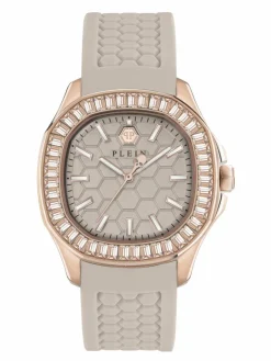 PHILIPP PLEIN Uhren*Damen Armbanduhr beige uni