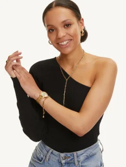 Tamaris Uhren*Damen Armbanduhr gold uni