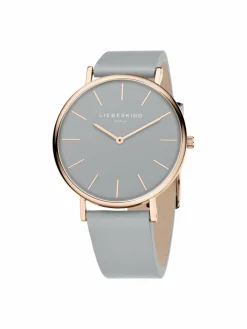 Liebeskind Berlin Uhren*Damen Armbanduhr hellgrau uni