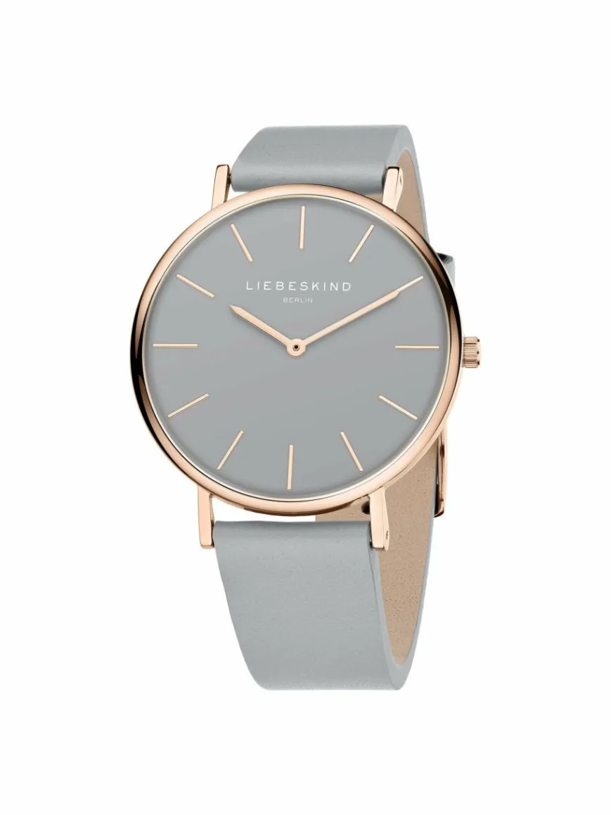 Liebeskind Berlin Uhren*Damen Armbanduhr hellgrau uni