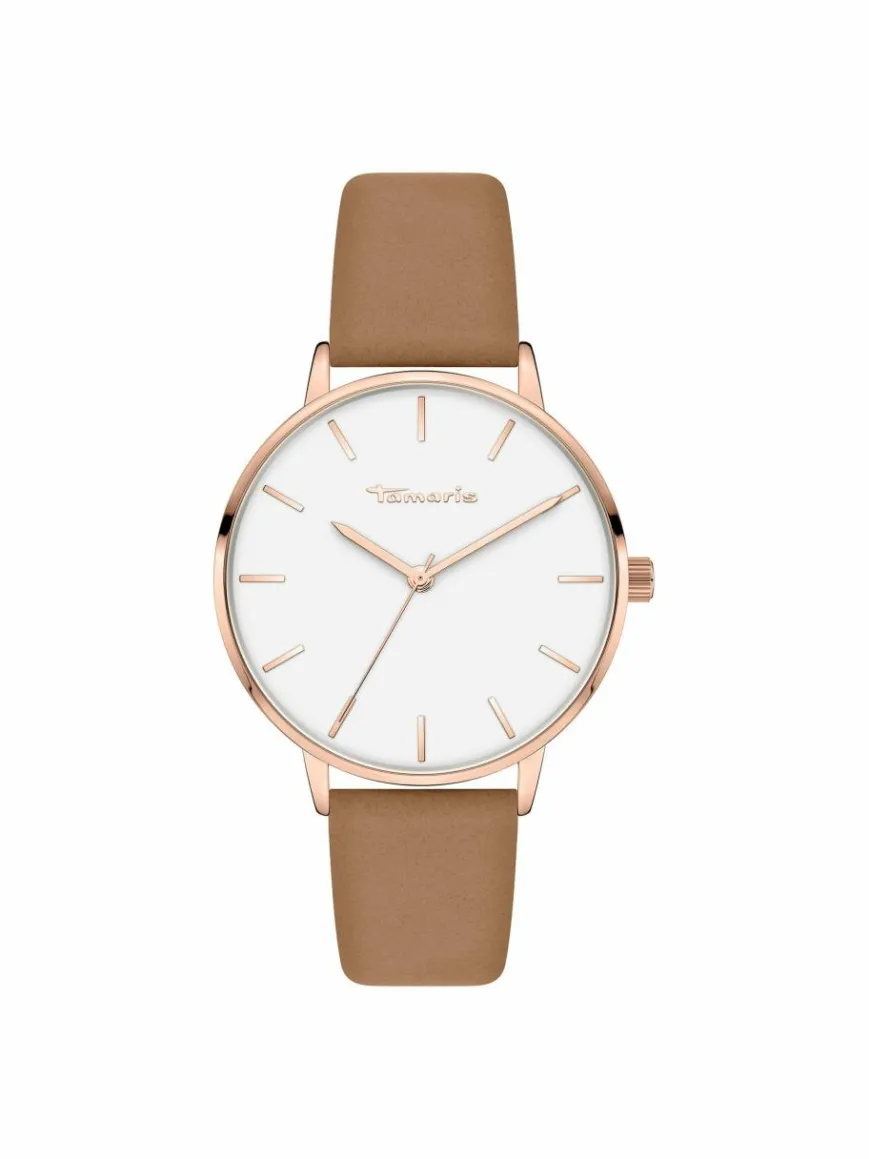 Tamaris Uhren*Damen Armbanduhr braun uni